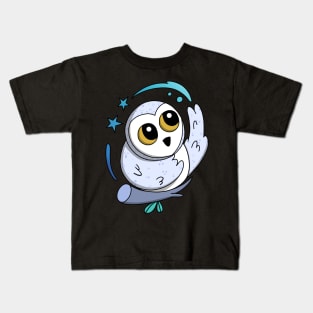 Majestic Snowy Owl Kids T-Shirt